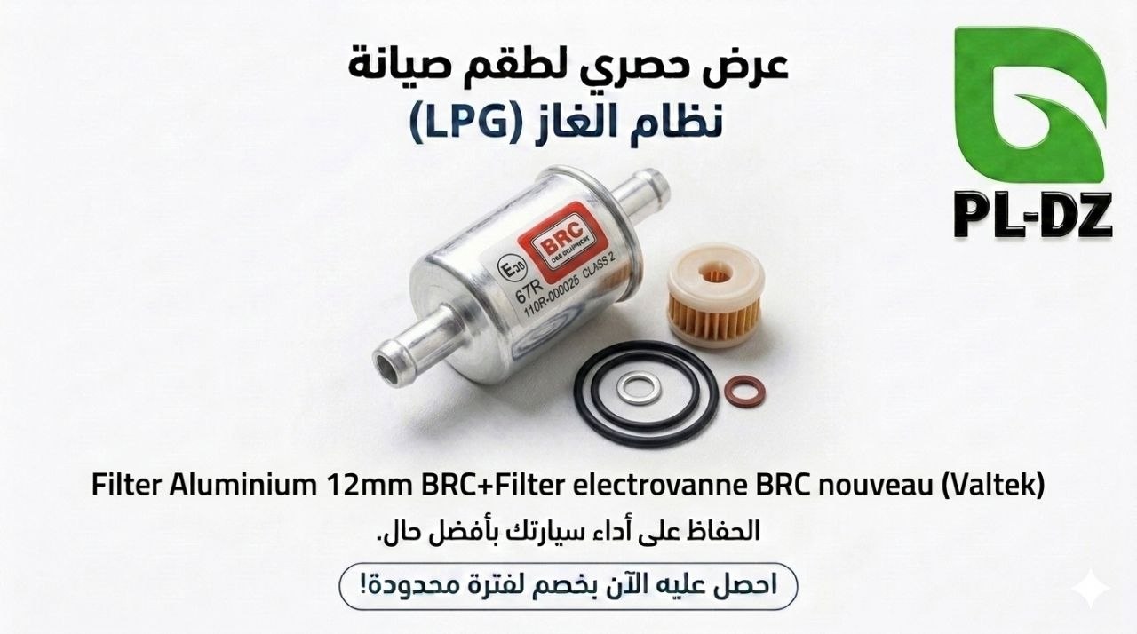 PACK:FILTER ALUMINIUM BRC 12mm+FILTER ELECTROVANNE BRC NOUVEAU(VALTEK)